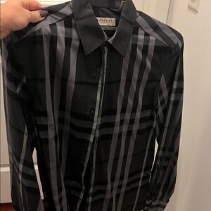 Burberry Monochrome Checkered Shirt
